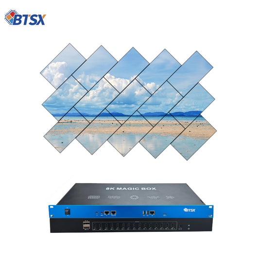 Bitvisus BIT-EPF-U1-115Pro Creative Splicing 8K60 PIP Cropping Zoom Point to Point LCD LED Video Wall Processor