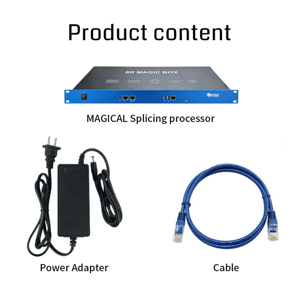 Bitvisus BIT-EPF-U1-115Pro Creative Splicing 8K60 PIP Cropping Zoom Point to Point LCD LED Video Wall Processor